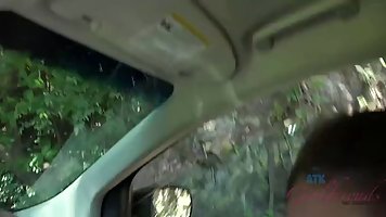 Brooke Haze is a sweet chick who likes to suck cock and get fucked in the car
