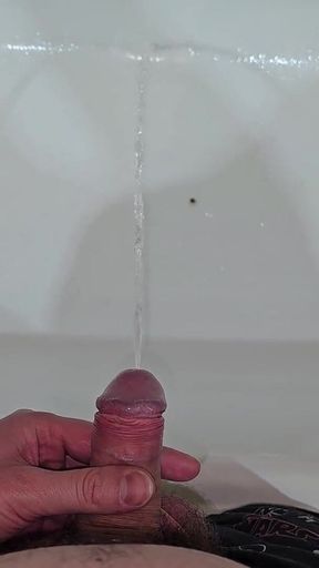 Hairy Dick Peeing