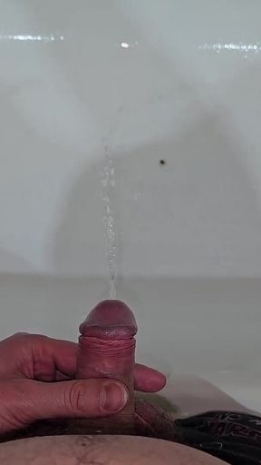 Hairy Dick Peeing