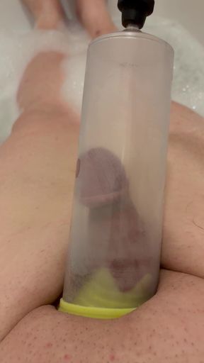 Penis Pump in Barth Than Masturbate