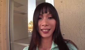 Asian MILF Miako Fucking White man