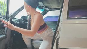 Making the Fiat obey me and then playing with it.