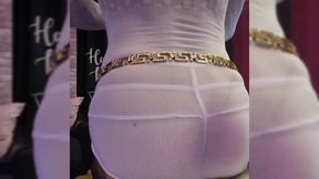 C4 White Transparent Dress Vanessabitchx Parischiennetrvprod91