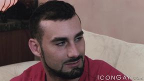 Jaxton Wheeler unloads his cum all over JD Phoenix after rough sex
