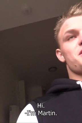 Czech Hunter - Skater Roommate's Debt Payment: Blond Twink Vacuums Naked and Cleans Boots Before Getting His Tight