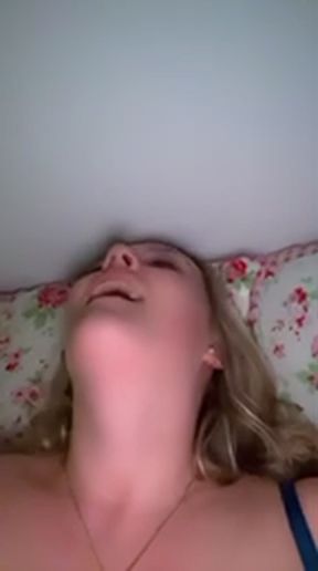 Busty blonde GF takes BBC and squirts during orgasm