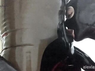 Gloomy's home clip T2, oral pleasure and willing to bang! - Alex Latex