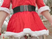 Exhibitionist Crystal Caged Claus, 1
