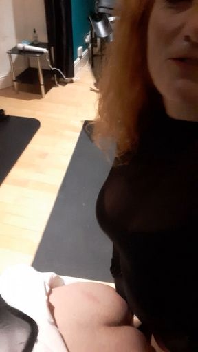 Pegging the slut