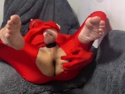 sexy twink white wrinkled soles !! CUM