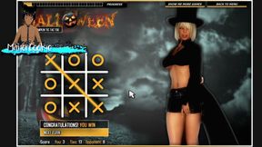 Halloween Hot Pumpkin Tic Tac Toe - This Game Is the Worst.