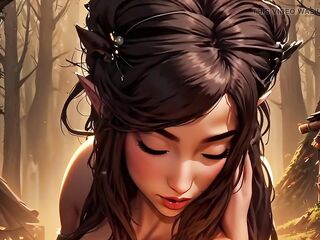 Thessia and the Hunter PART 2 Eye Contact