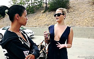 Sexy blonde pawg loving a handpicked sweet hottie