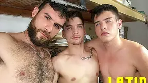 Hot Latin Trio: Twink Hunks Collide in Steamy Fun – Santiago, Rodri, Tommy 18+