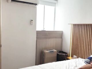 My stepbrother makes me massage his biggest rod and seduces me so that guy can cum in my snatch