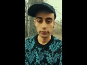 Twink want to swallow cum after blowjob but accidentally spits it