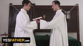 Yesstepfather - Cute Catholic Boy Gets Bareback Fucked and Breeded During Ceremony by Kinky Priest