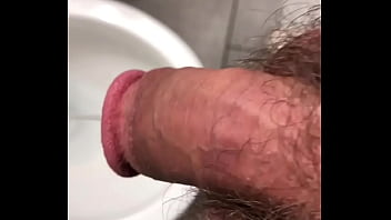 Young hairy OsoFroze Peeing in Friend&rsquo_s toilet