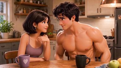 Milf Smashes Her Stepson For Big Cumshot In Ai Cartoon