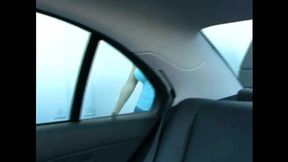 Sexy bitch ride a cock in a car