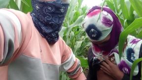 Today My Friend Took Me To The Corn Field And Fucked My Ass And Fucked Me With Great Pleasure - Hindi Voice