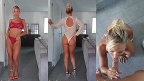 apres avoir defile et danser pour toi des des tenue sexy. je te suce et tu me jouis dans le cul .