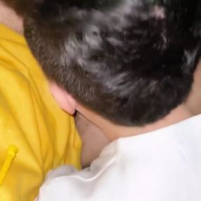 Cruising Married Uber Driver Makes Me Suck His Cock Deep Throat Before Fucking My Ass Bareback