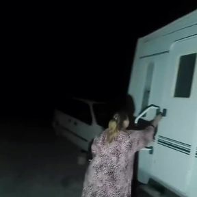 Fuckin in a sleezy rv