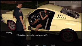 Project hot wife - Touching my boobs in the office