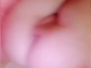 Big dildo (ANAL) makes British tattoo artist fart loud