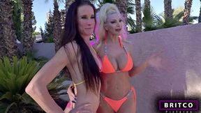brittany andrews sofie marie spike irons lesbian threesome heat!