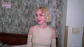 exchange student greta foss takes cum in her pussy from older man