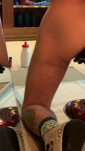 Chains, ToppedToys Hilt, Fingers, and Fists for Fire281.  His hole is such an amazing playground   Clip 2
