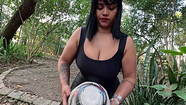 Fui devorada pelos jogadores do meu time favorito DP com os pauzudos com anal