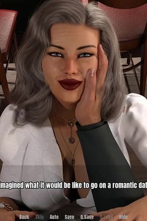 Grandma&#039;s House: sexy mature MILF on romantic date ep 57