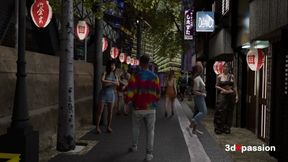 Welcome to Nexus-3: Tokyo Mode - Neon Nights with Chieko - Blowjob, Cowgirl, Assfuck &amp; Cumshots