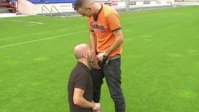 fucked uy arab in pblic football stadium