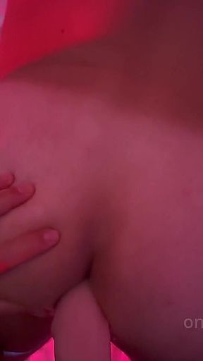 He Cums From Big Strapon. Prostate Cumshot