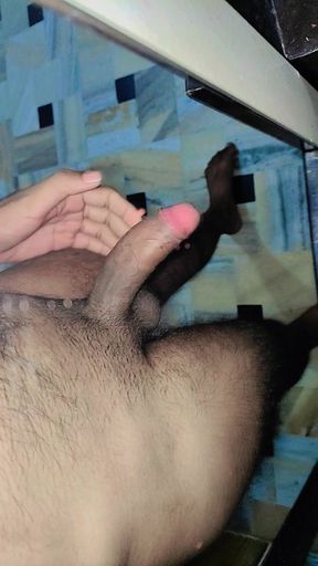 Indian big cock masturbation video
