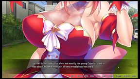 Wonder Waifu Ero-Hero NTR [ Cuckold HENTAI Game ] Ep.1 losing his virginity with a cheating MILF super heroine !