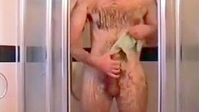 Wanking in the Shower
