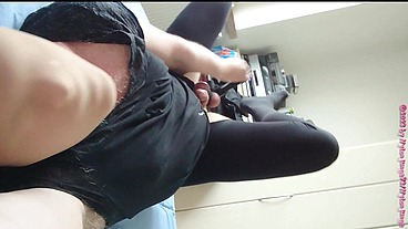 Die Notgeile Carmen Nylonjunge 2 ** Solo Anal **