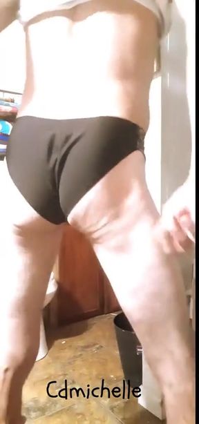 Cdmichelle Wearing Black Pantie
