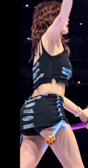 Japanese couple showing off their athletic bodies under an upskirt