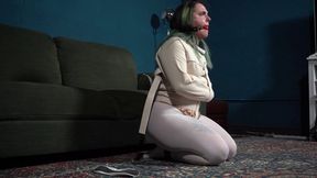 4241 Zara in Straitjacket Therapy