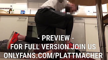 Trampling and humiliating the slave with Nike frees