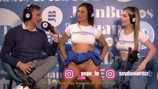 Vega has the most amazing orgasms of the podcast with the help of her friend Dani ortiz.