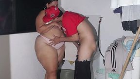 Fucking Hard in the Laundry Room, We Damn Near Got Caught