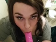 Miss Allyssa Dildo Deepthroat (Teaser)