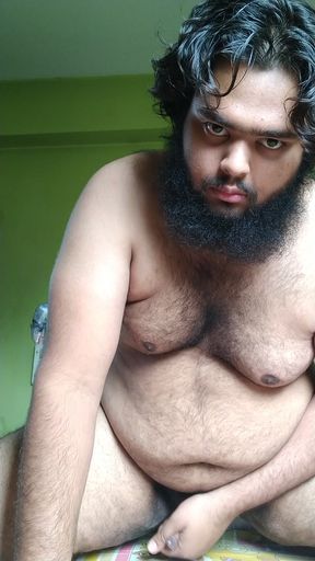 Bedroom Cum Beared Man
